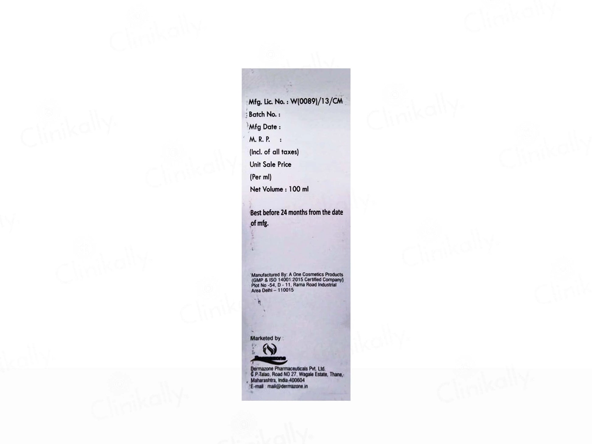 Fasci Skin Lightening and  Brightening Face Wash