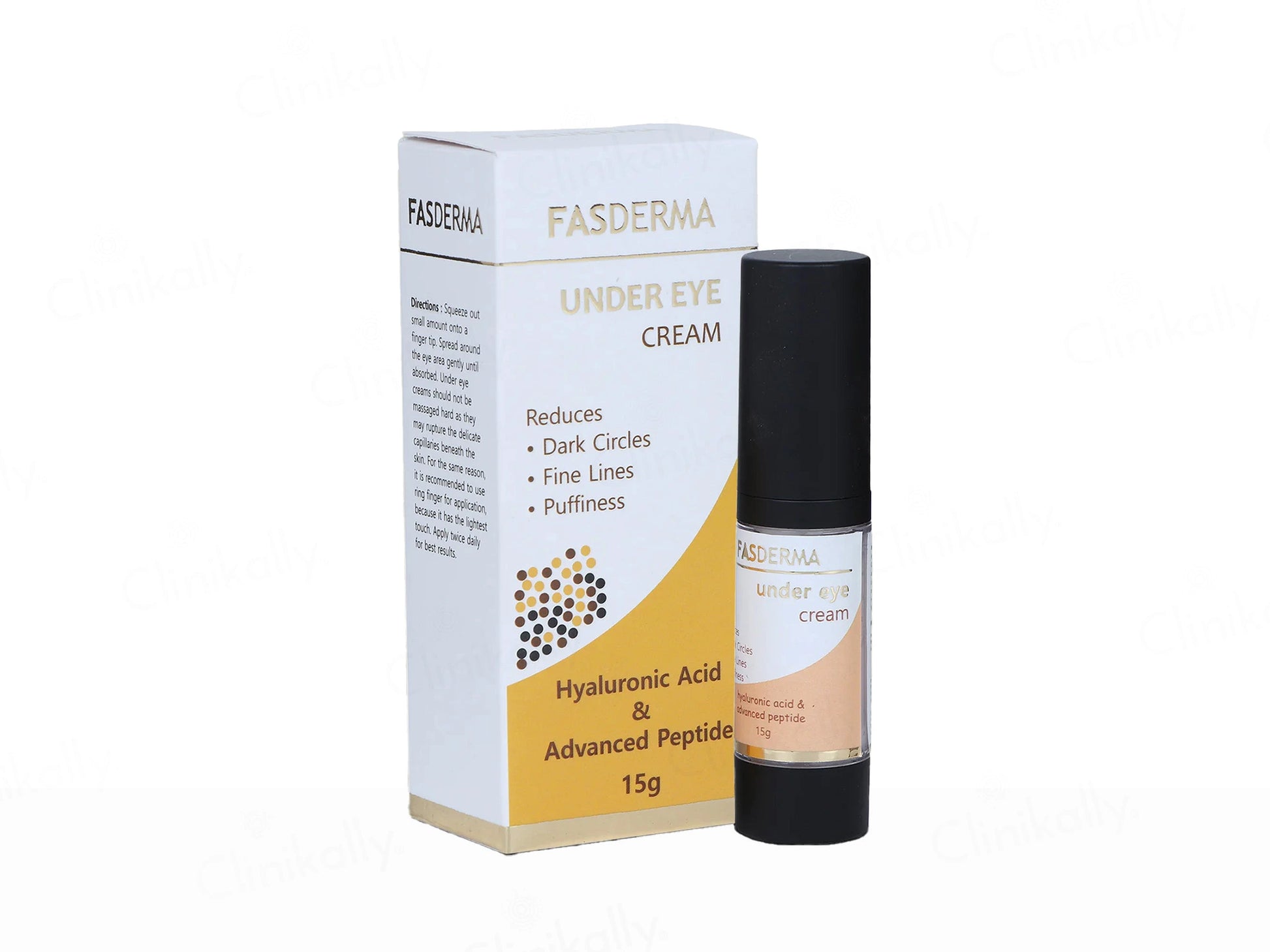 Fasderma Hyaluronic Acid and  Advanced Peptide Under Eye Cream
