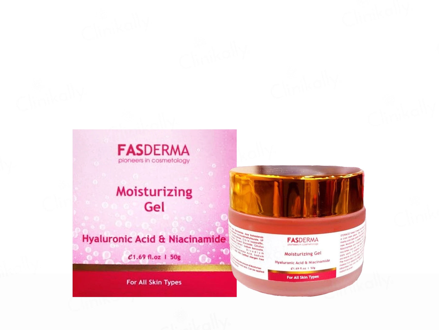 Fasderma Hyaluronic Acid and  Niacinamide Moisturizing Gel