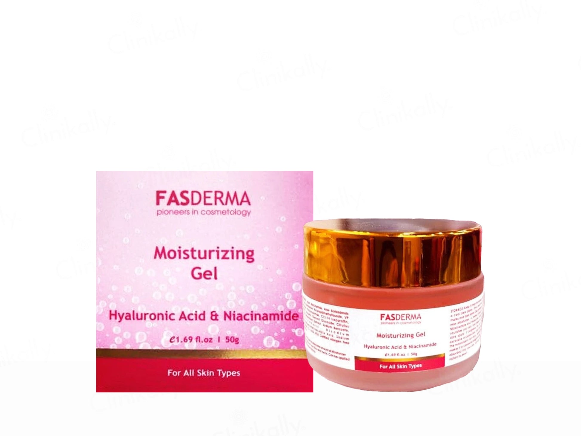 Fasderma Hyaluronic Acid and  Niacinamide Moisturizing Gel