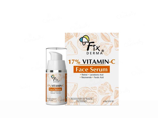 Fixderma 17 Percent Vitamin C Face Serum