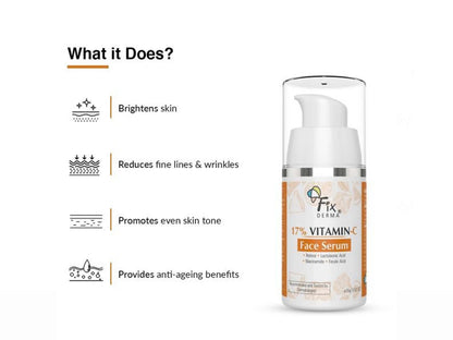 Fixderma 17 Percent Vitamin C Face Serum