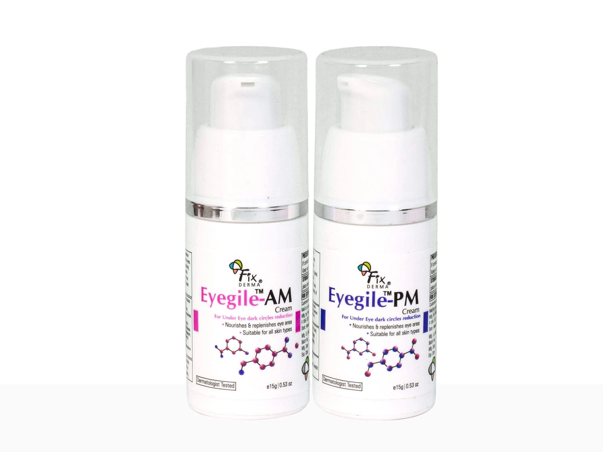 Fixderma Eyegile AM and  PM Cream