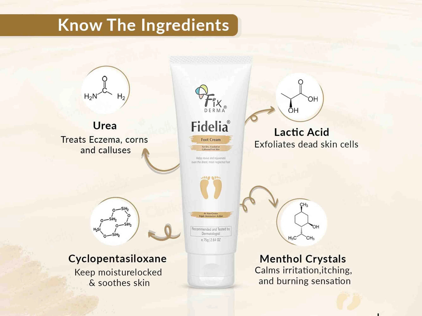 Fixderma Fidelia Foot Cream