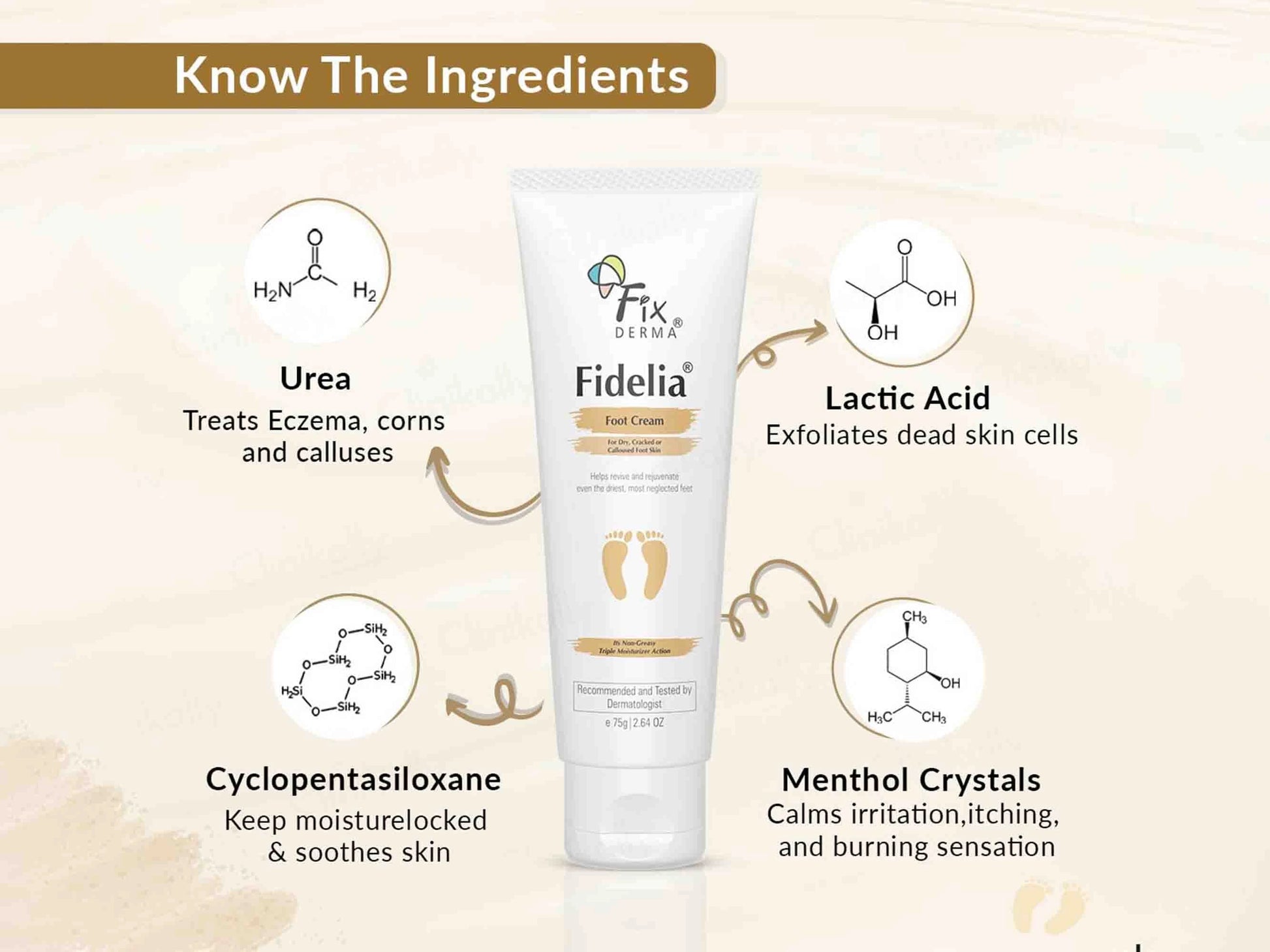 Fixderma Fidelia Foot Cream