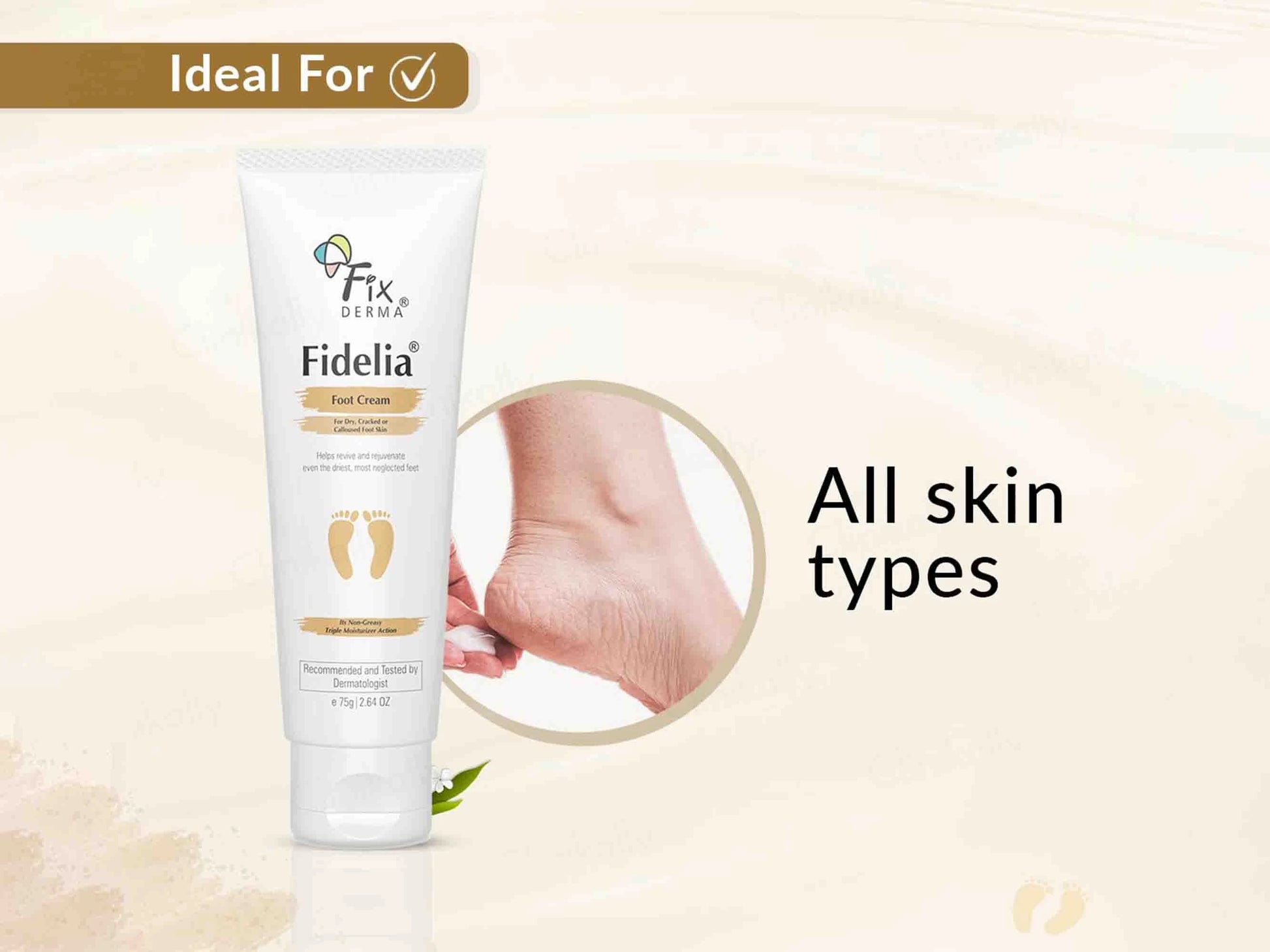 Fixderma Fidelia Foot Cream
