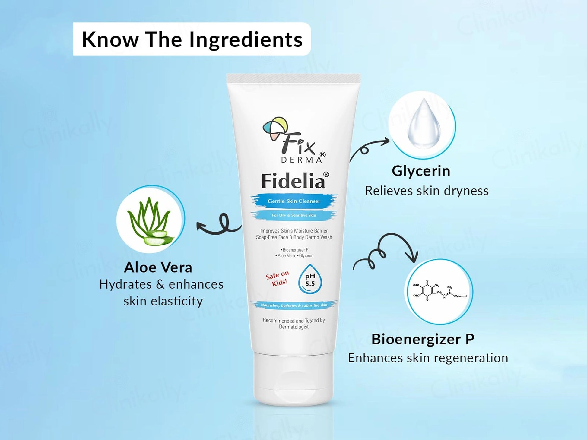 Fixderma Fidelia Gentle Skin Cleanser
