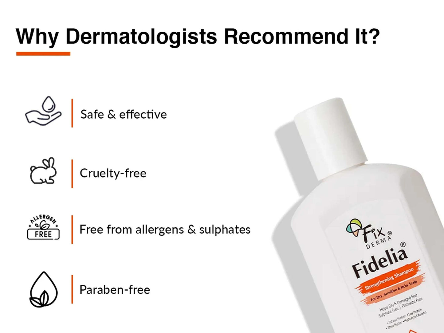 Fixderma Fidelia Strengthening Shampoo