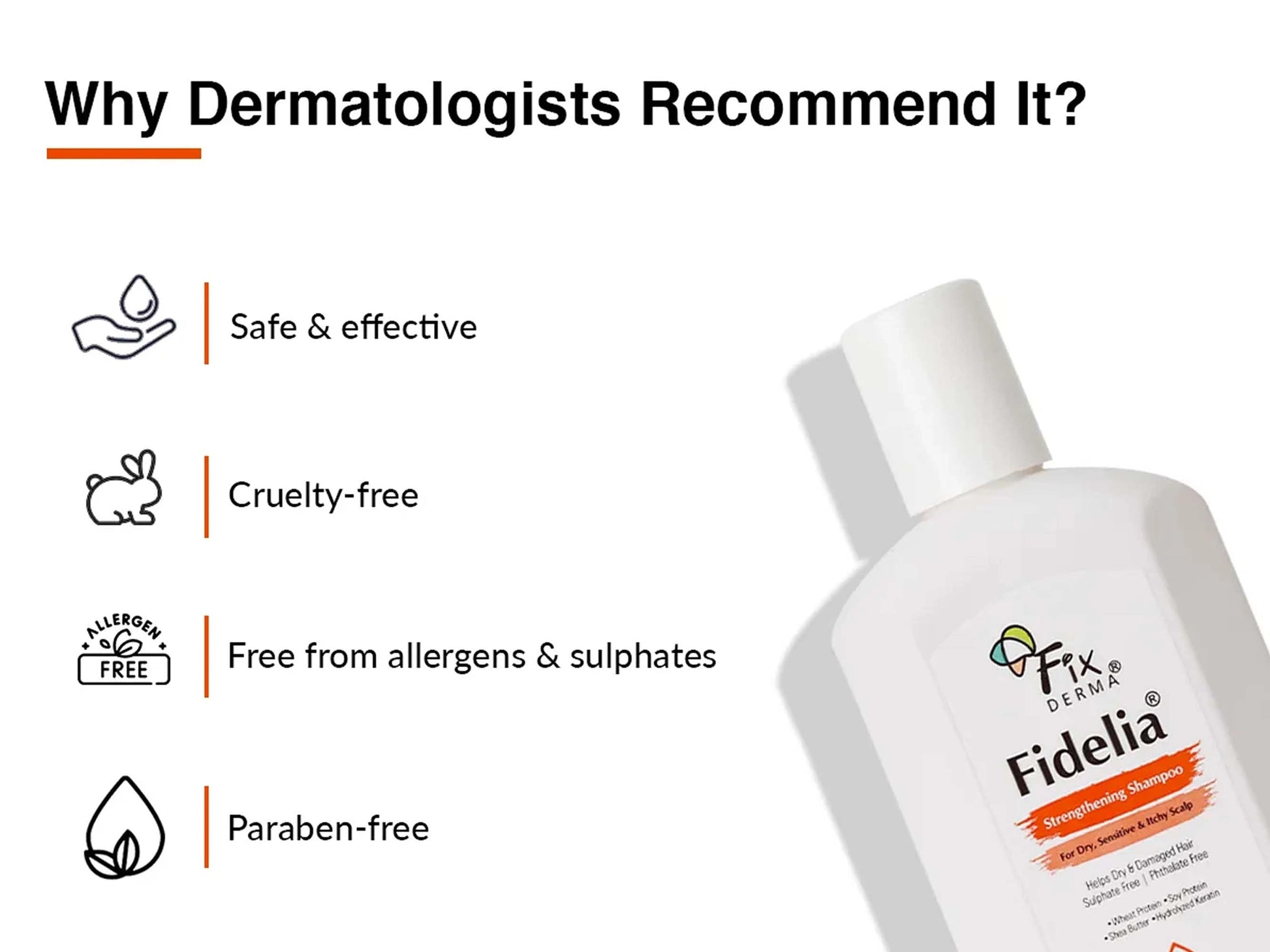 Fixderma Fidelia Strengthening Shampoo