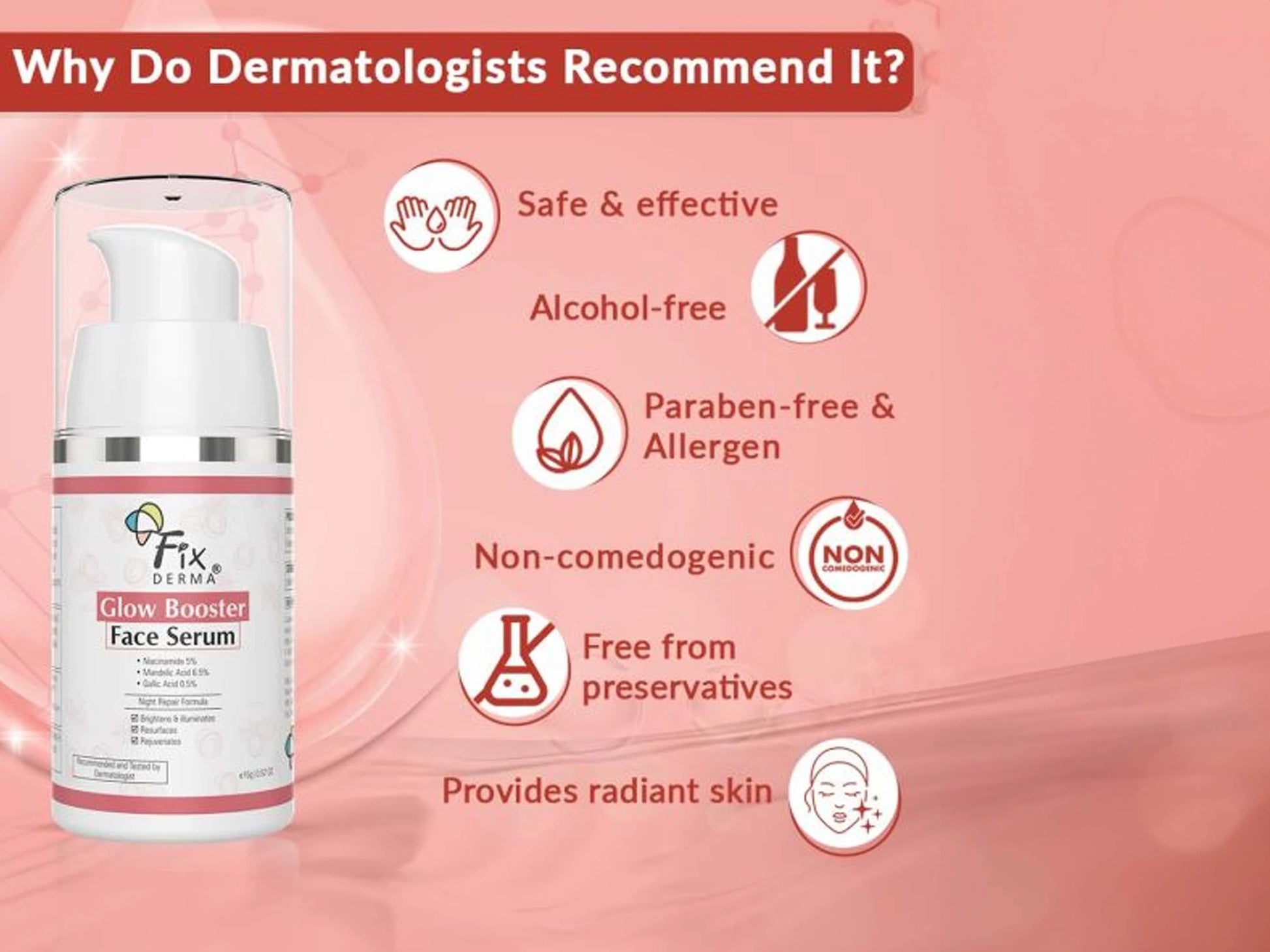 Fixderma Glow Booster Face serum