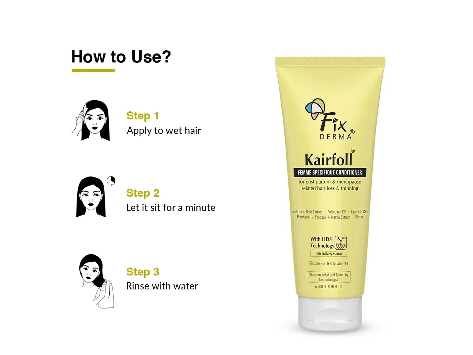 Fixderma Kairfoll Femme Specifique Conditioner