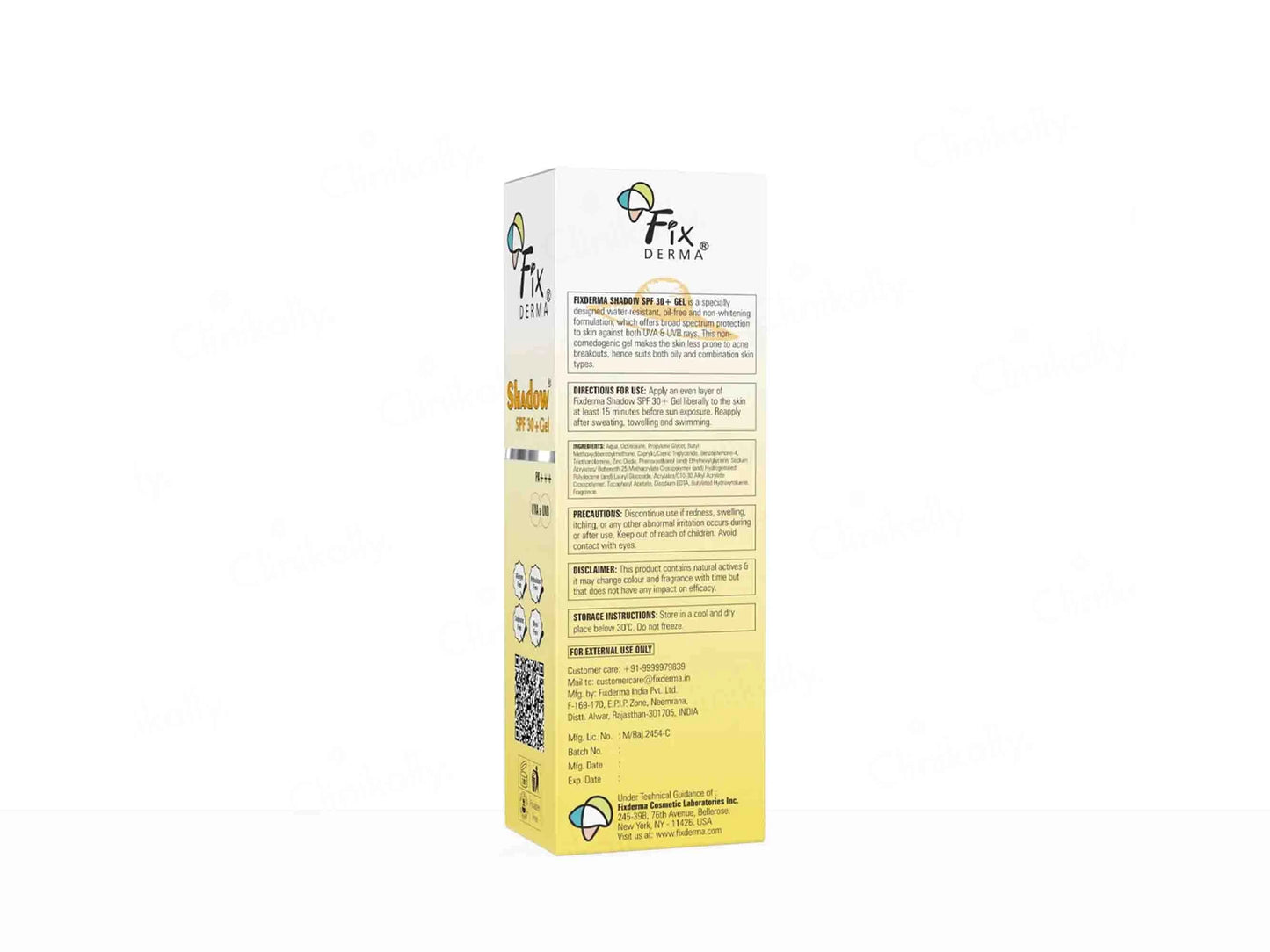 Fixderma Shadow SPF 30 PA Gel