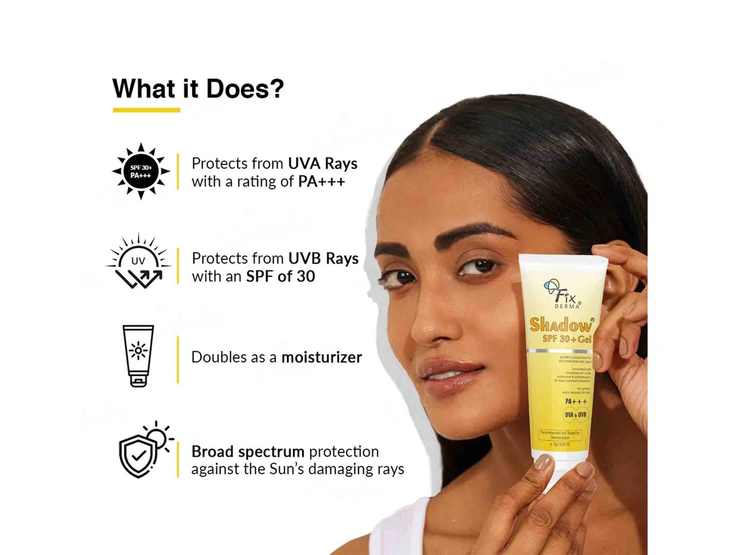 Fixderma Shadow SPF 30 PA Gel