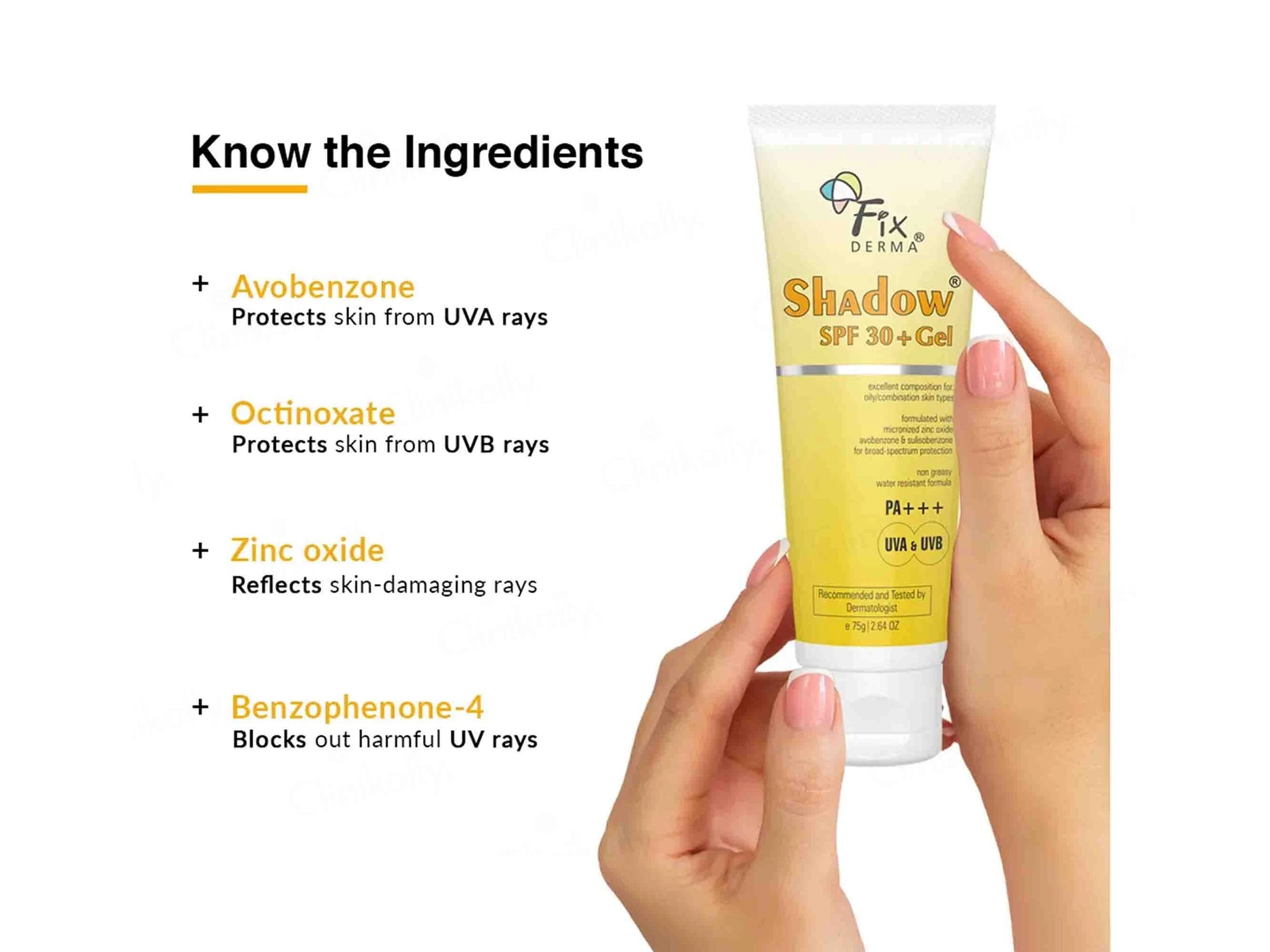 Fixderma Shadow SPF 30 PA Gel