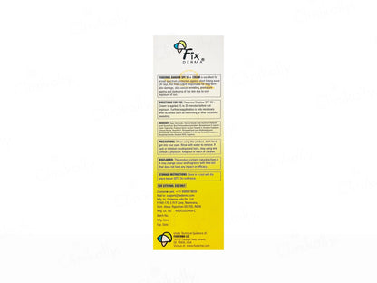Fixderma Shadow SPF 50 Cream Sunscreen