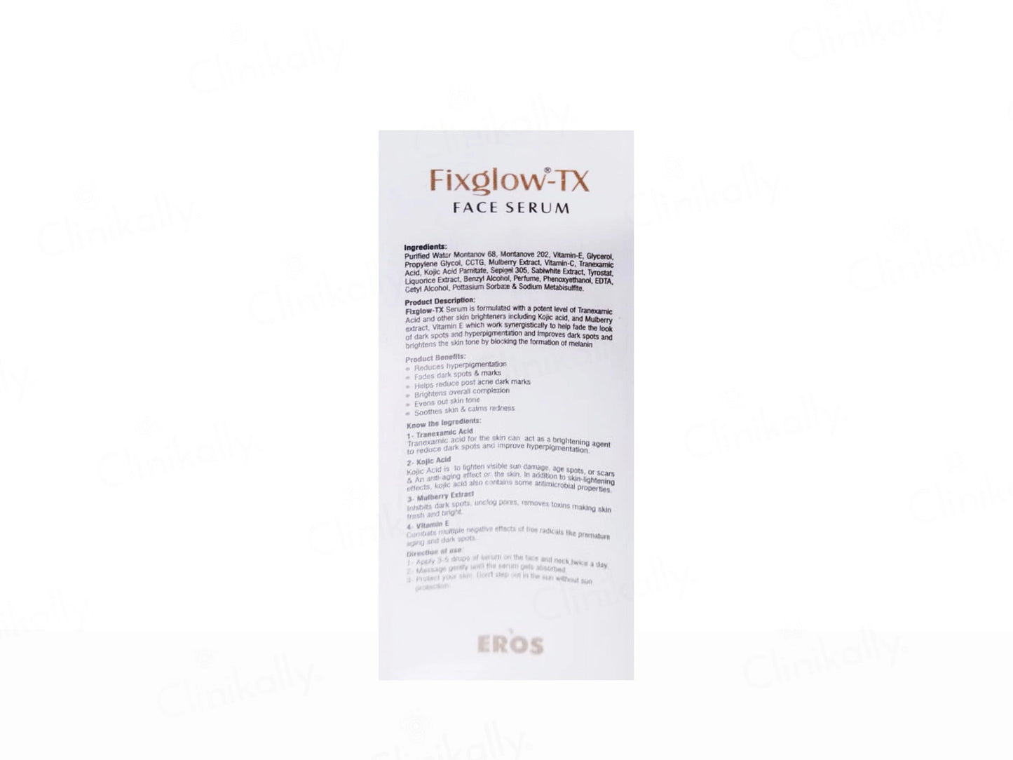 Fixglow-TX Face Serum