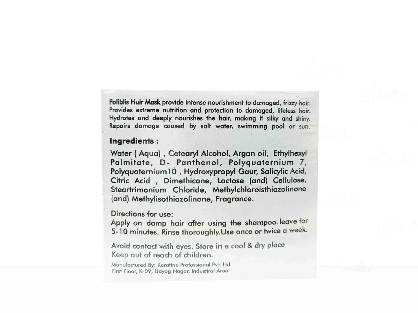 Foliblis Intensive Hair Nourishment Mask