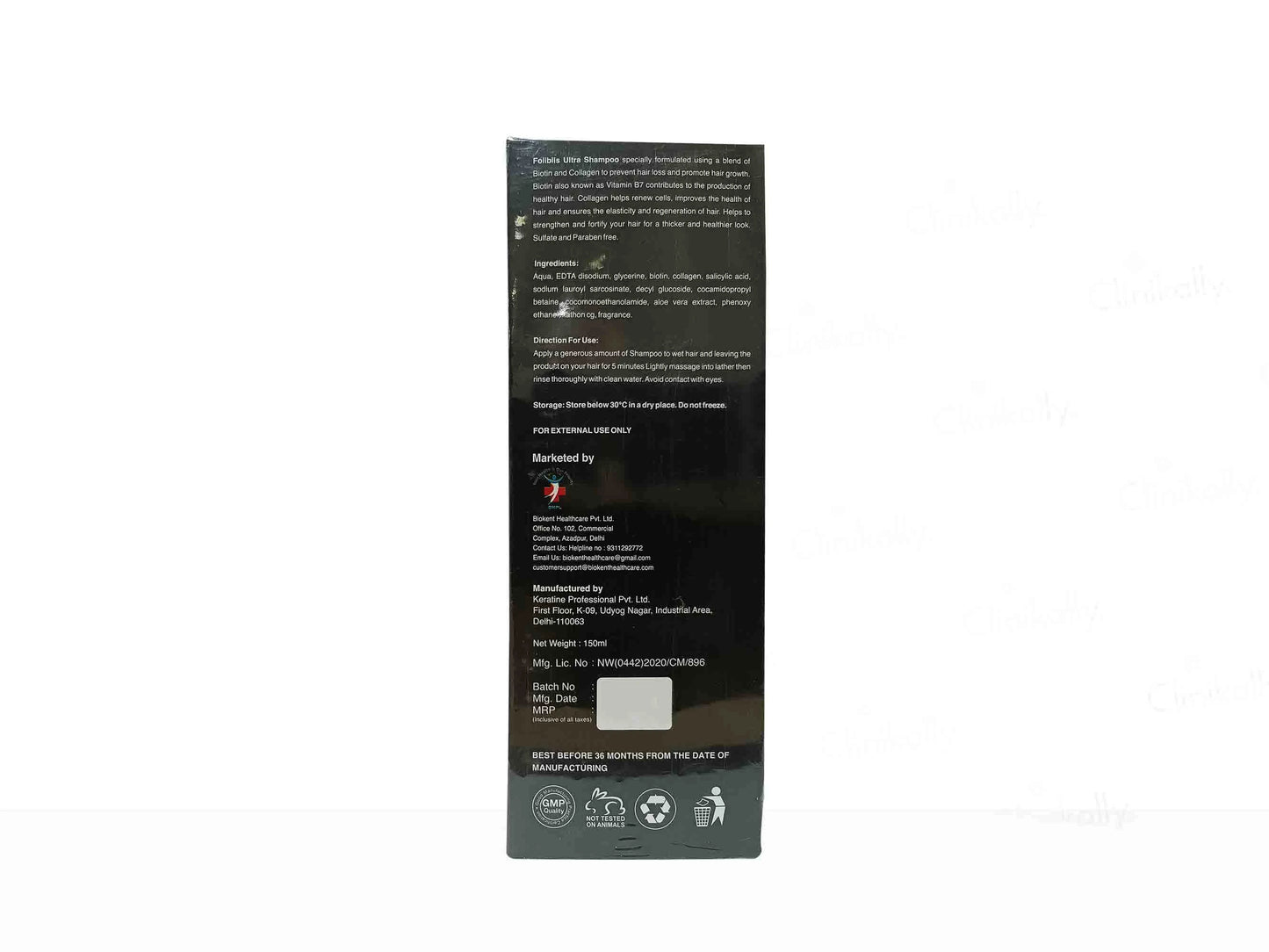 Foliblis Ultra Hair Strengthening Shampoo