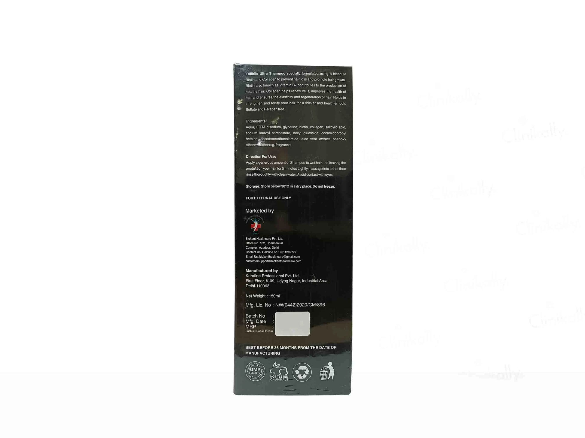 Foliblis Ultra Hair Strengthening Shampoo