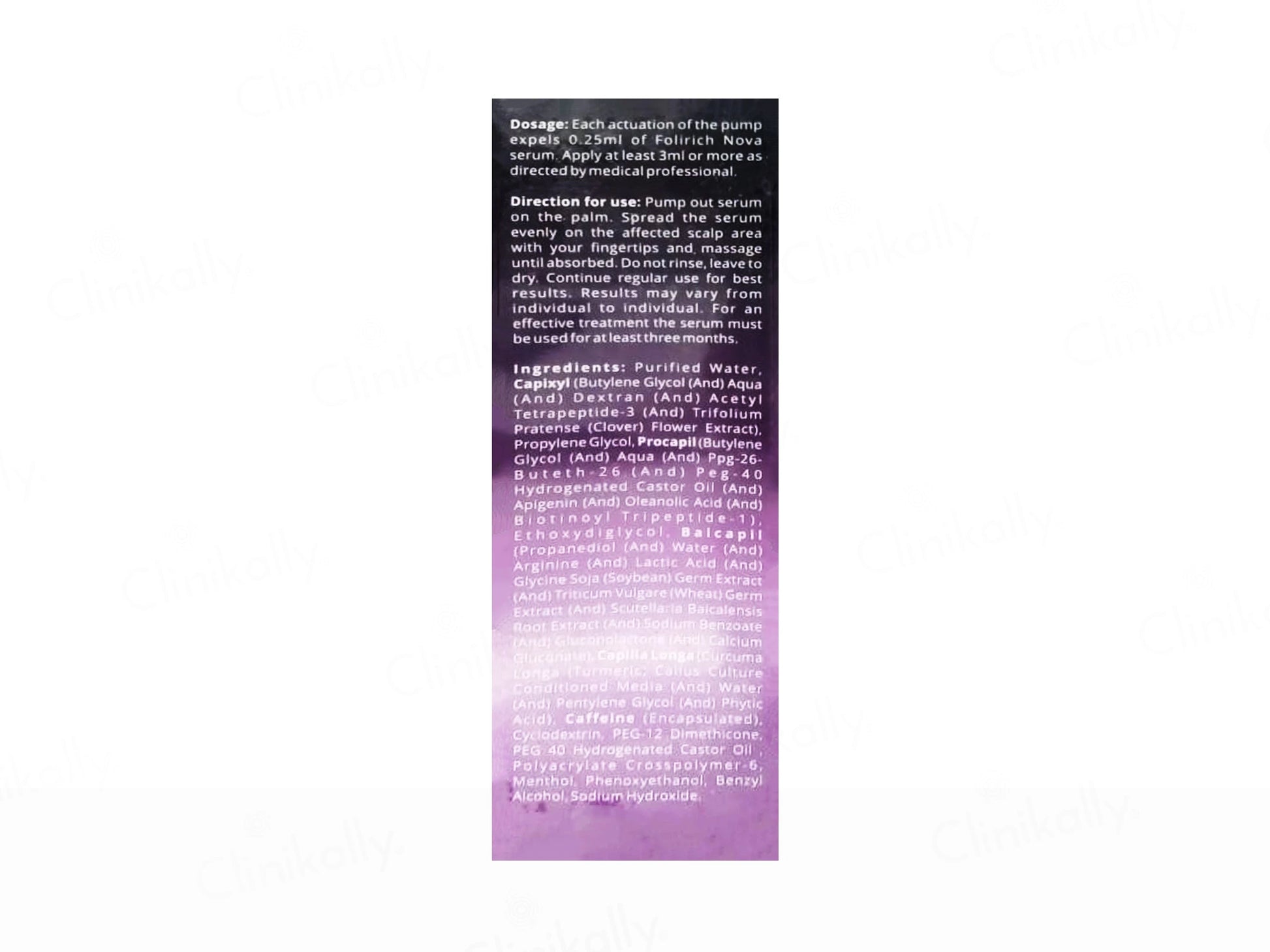 Folirich Nova Hair Growth Serum