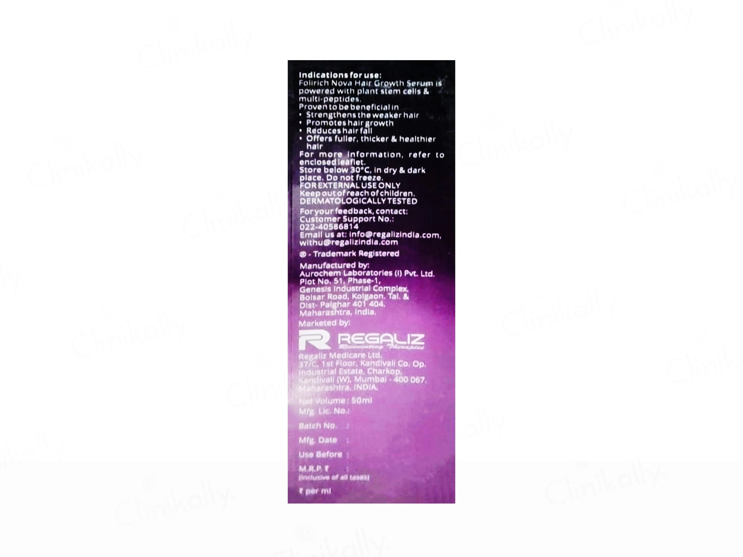 Folirich Nova Hair Growth Serum