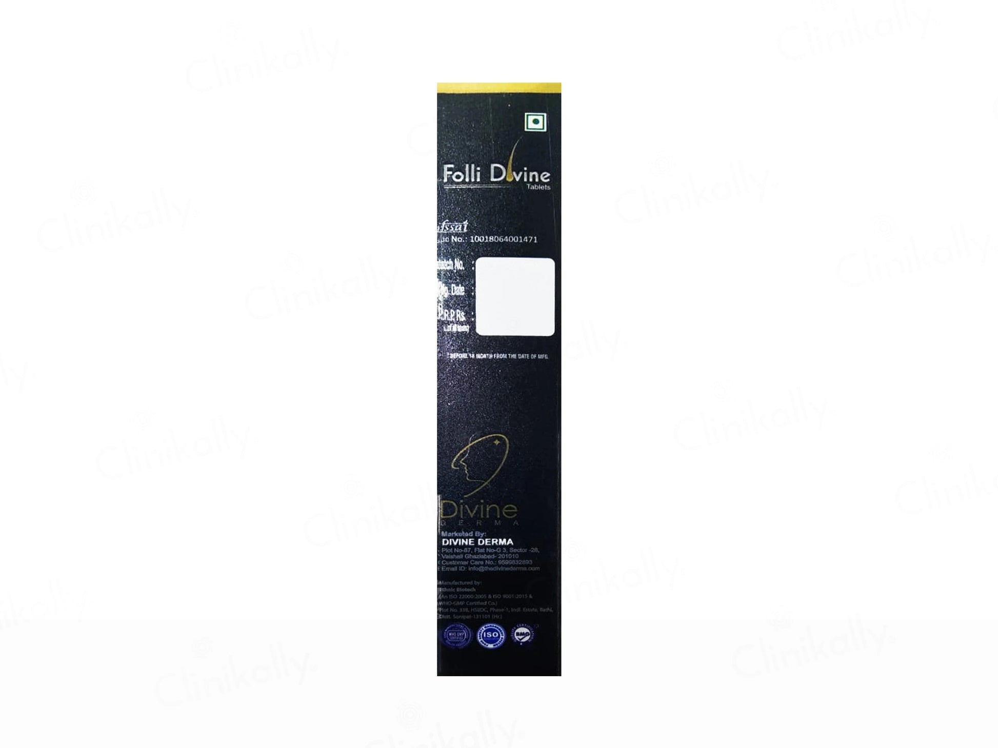 Folli Divine Hair Growth Supplement Tablet