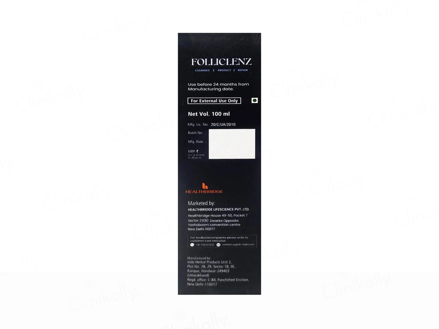 Folliclenz Neutral pH Shampoo