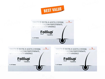 Folliup Hair Growth Supplement Tablet