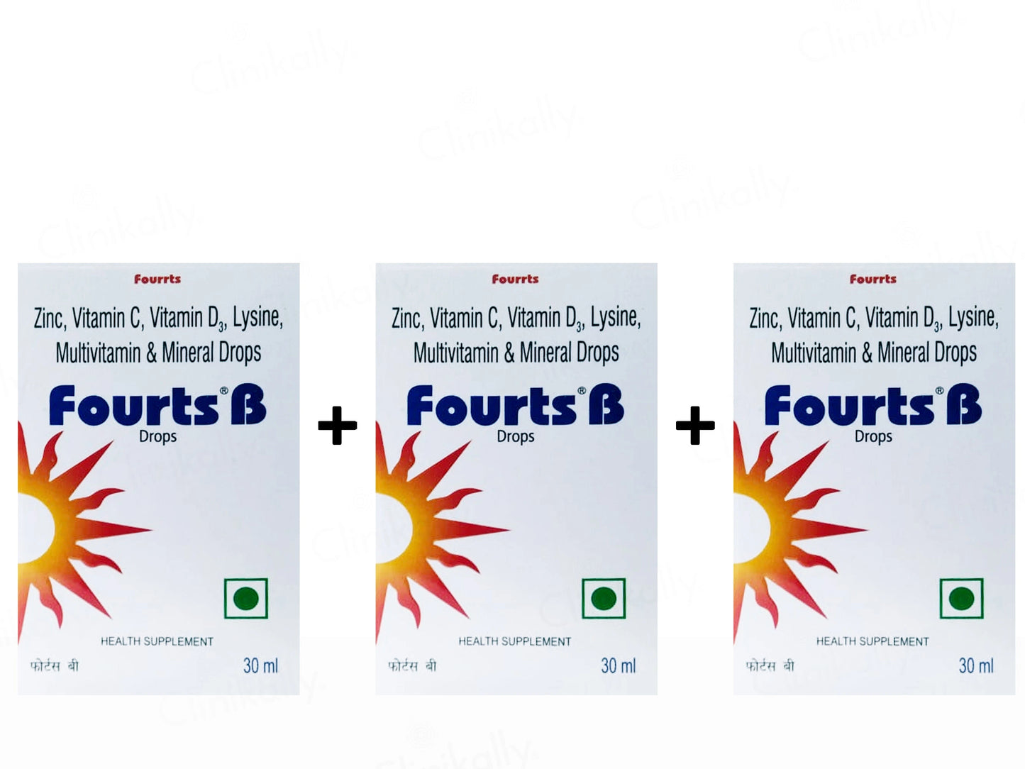 Fourts B Health Supplement Oral Drops