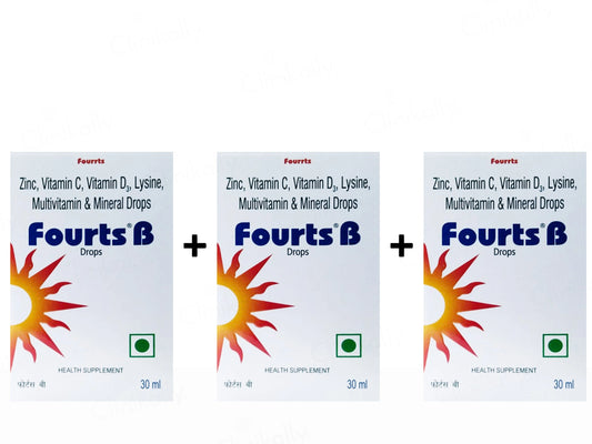 Fourts B Health Supplement Oral Drops