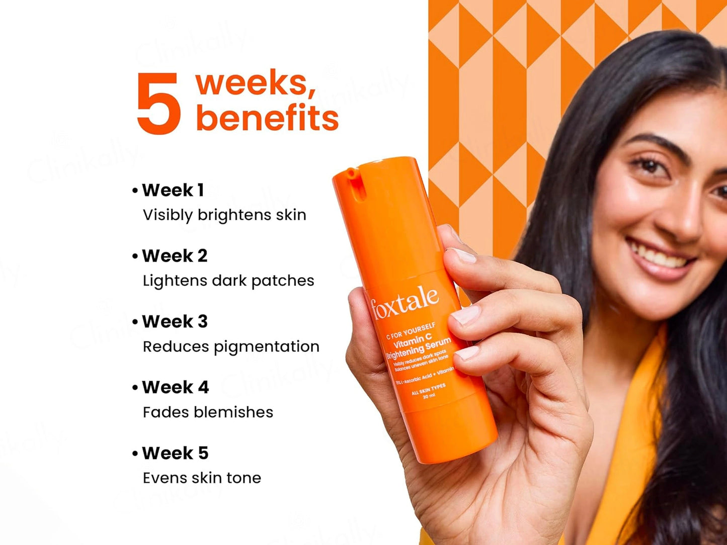 Foxtale 15 Percent Vitamin C Brightening Serum
