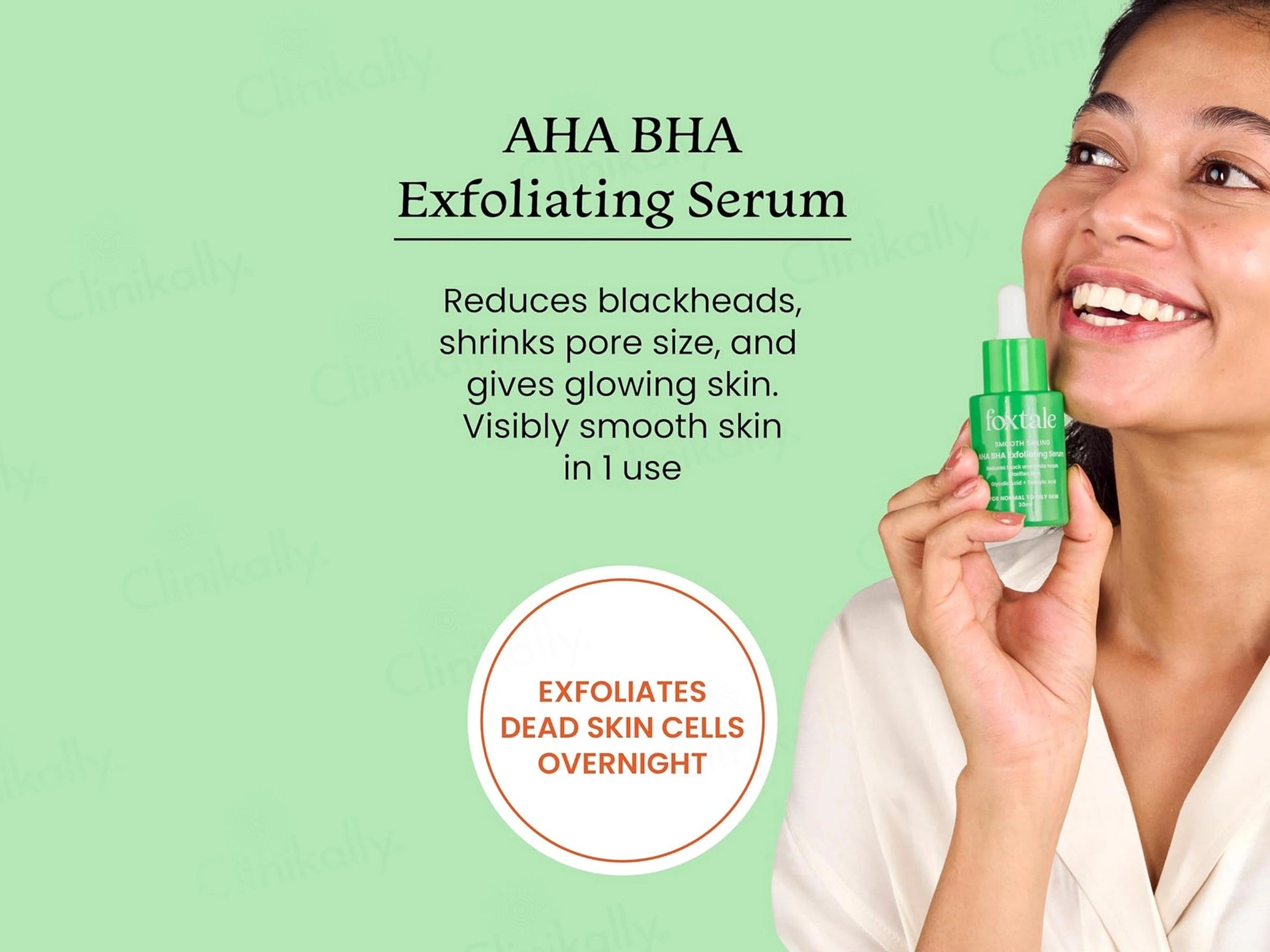 Foxtale AHA BHA Exfoliating Serum