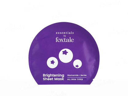 Foxtale Brightening Face Sheet Mask