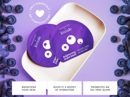Foxtale Brightening Face Sheet Mask