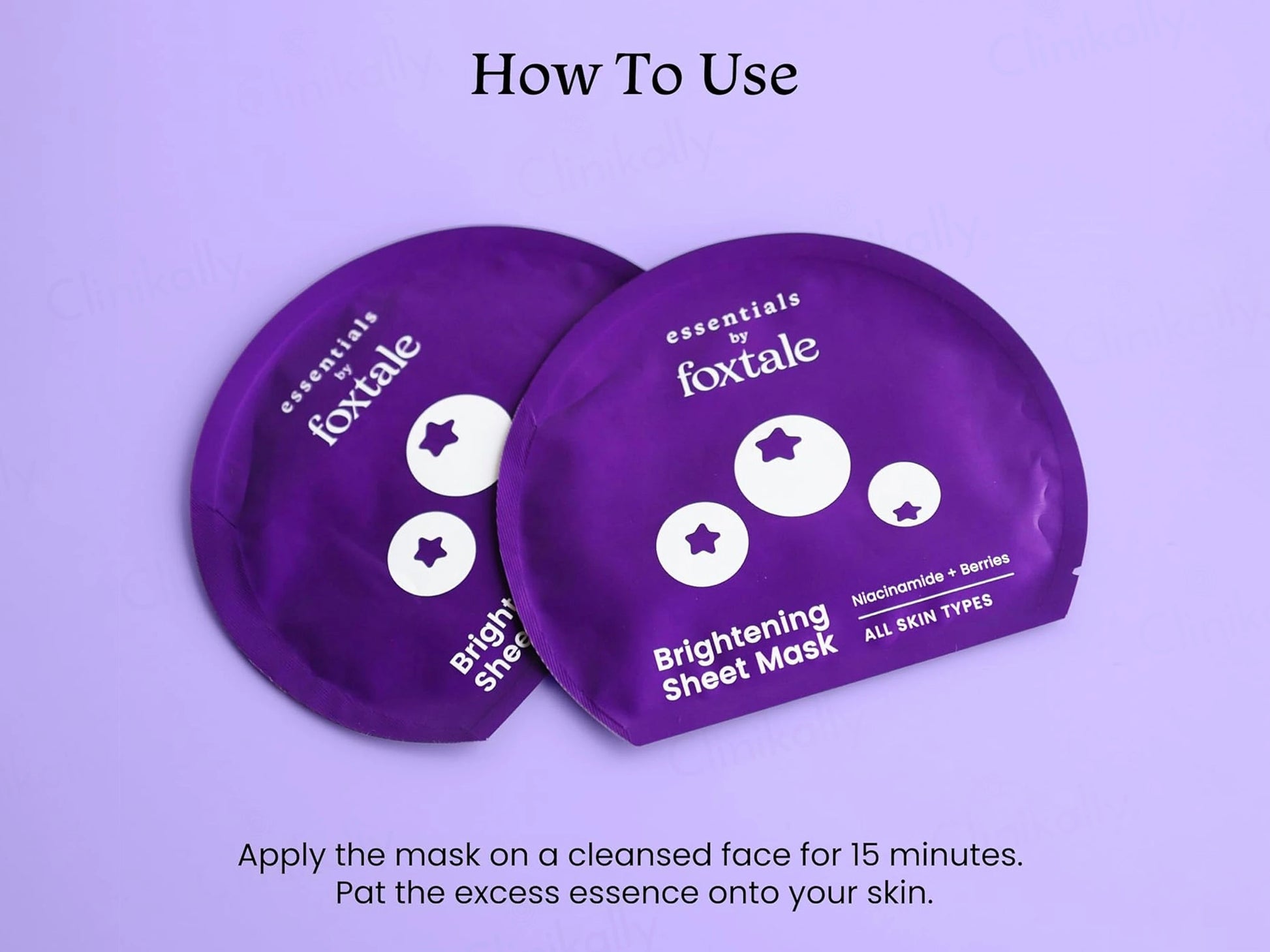 Foxtale Brightening Face Sheet Mask