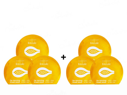 Foxtale De-Tanning Face Sheet Mask