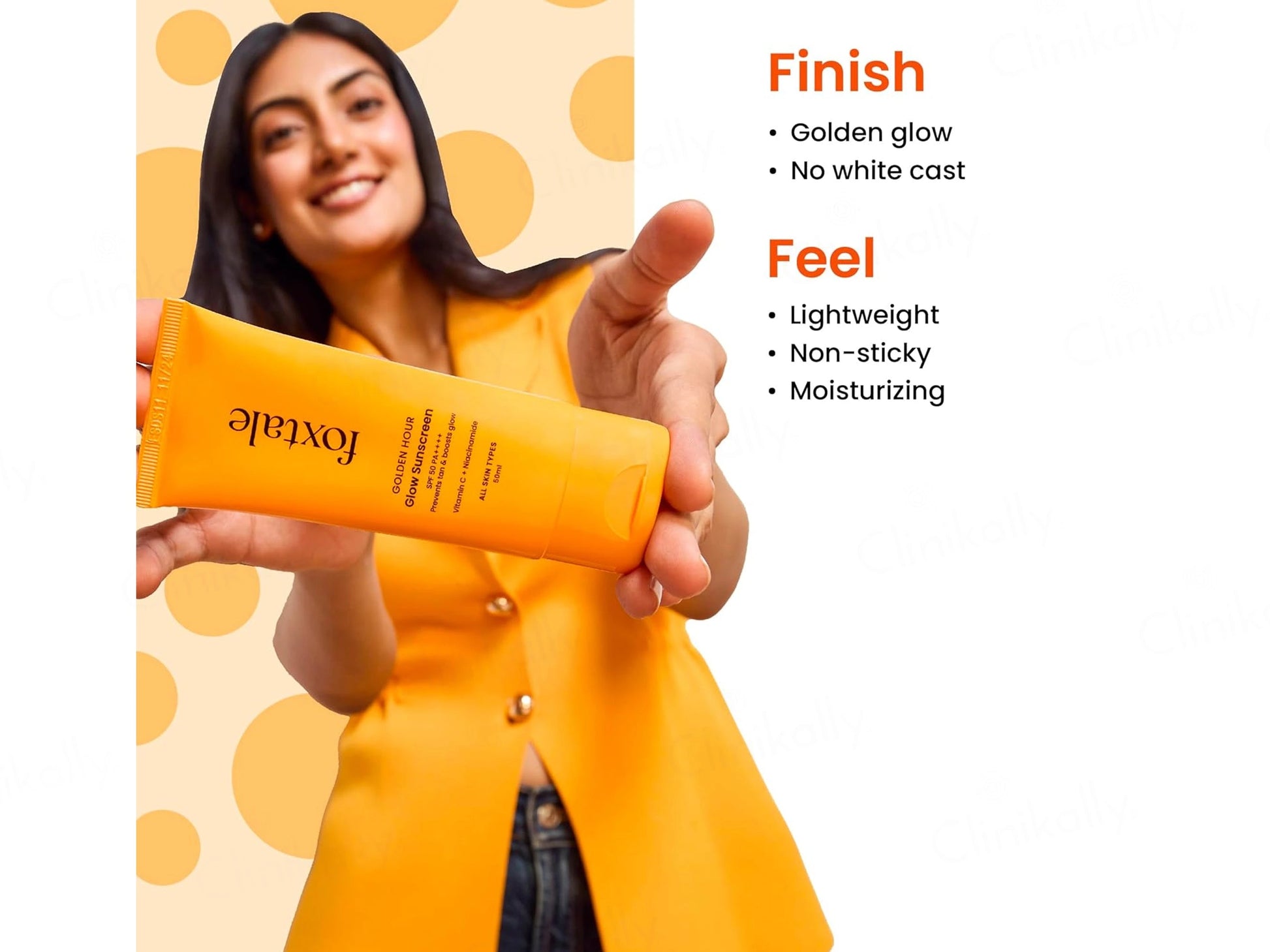 Foxtale Glow Sunscreen SPF 50 PA