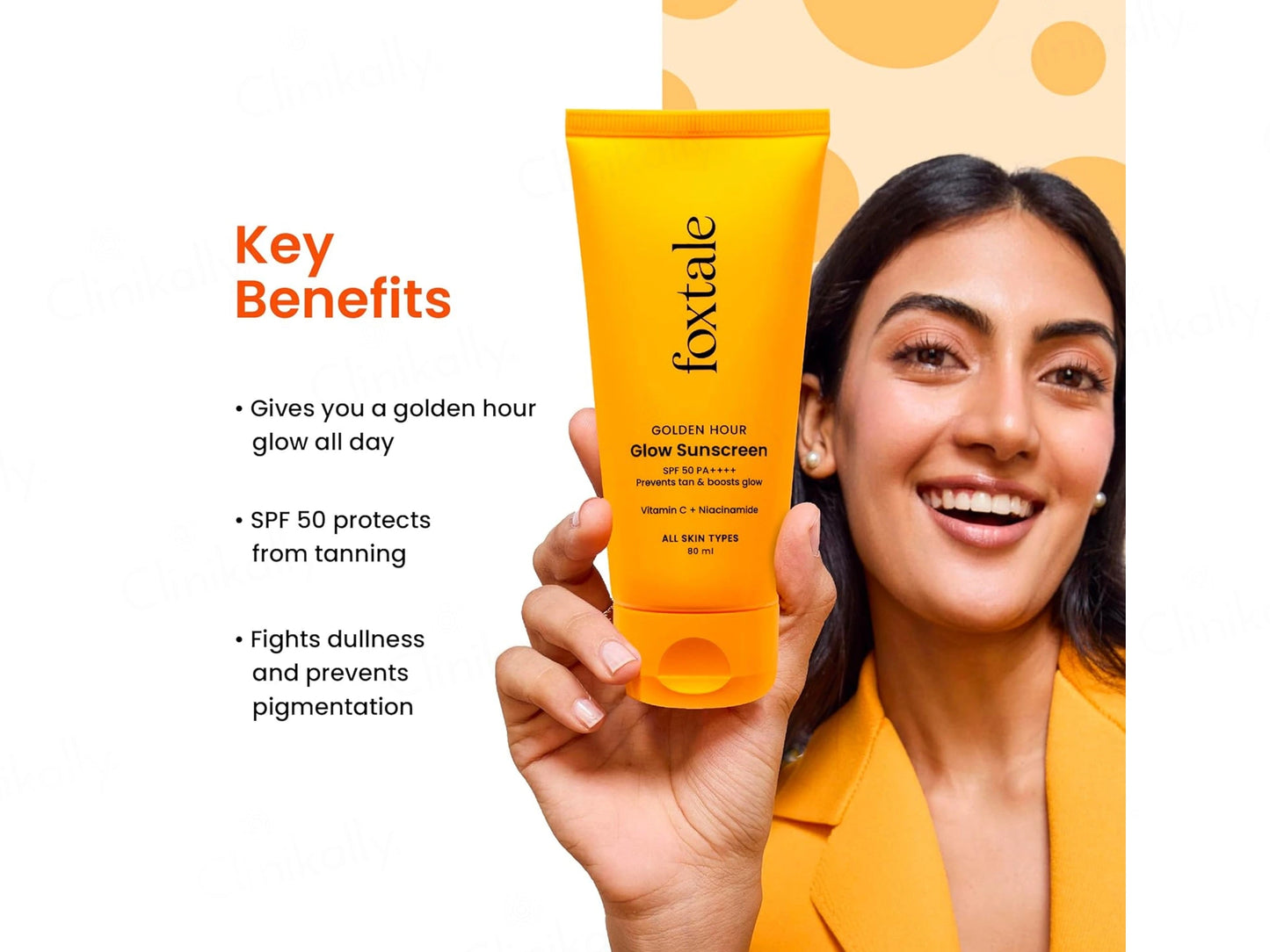 Foxtale Glow Sunscreen SPF 50 PA