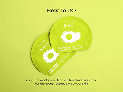 Foxtale Nourishing Face Sheet Mask
