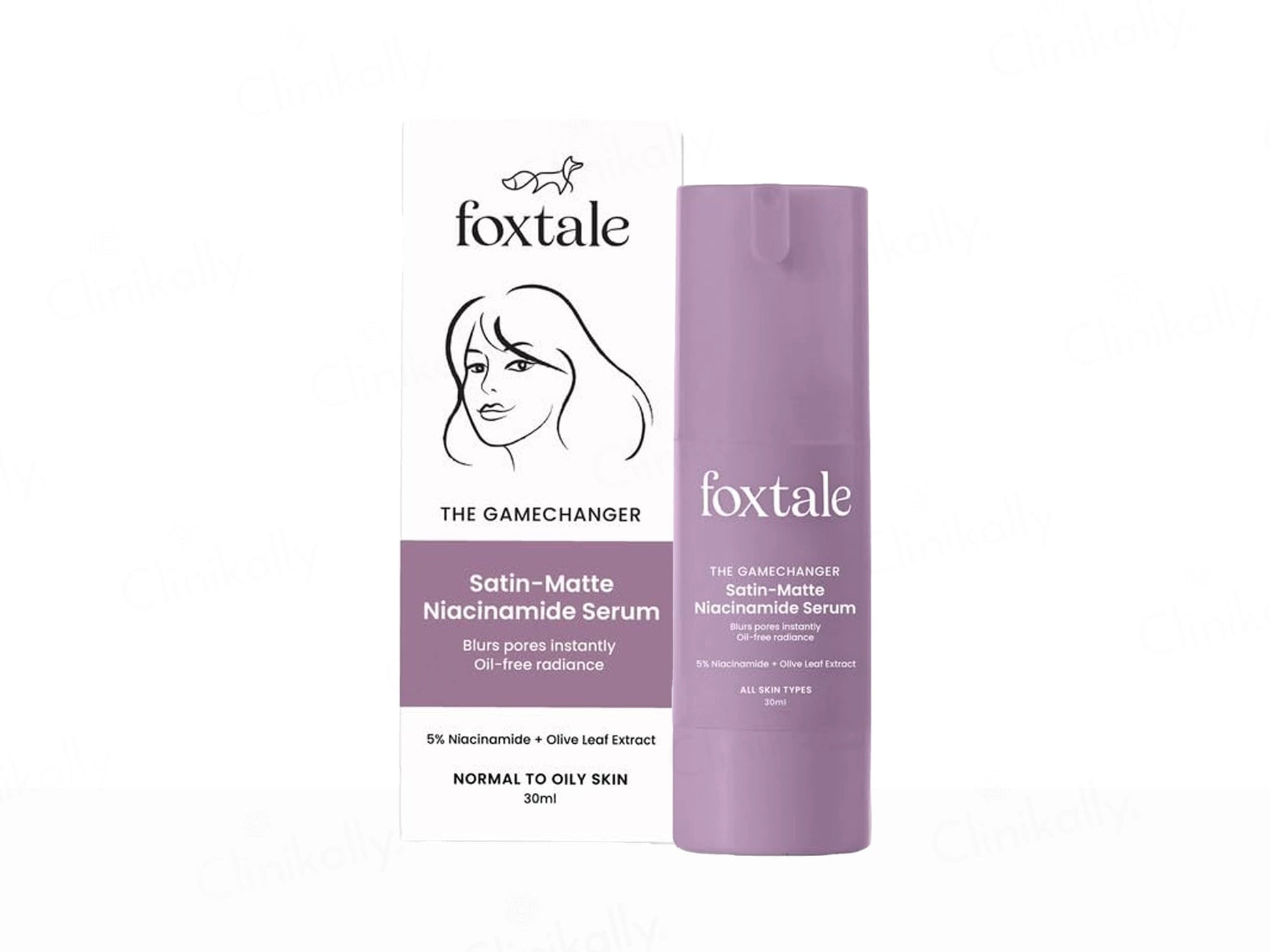 Foxtale Satin-Mate 5 Percent Niacinamide Face Serum
