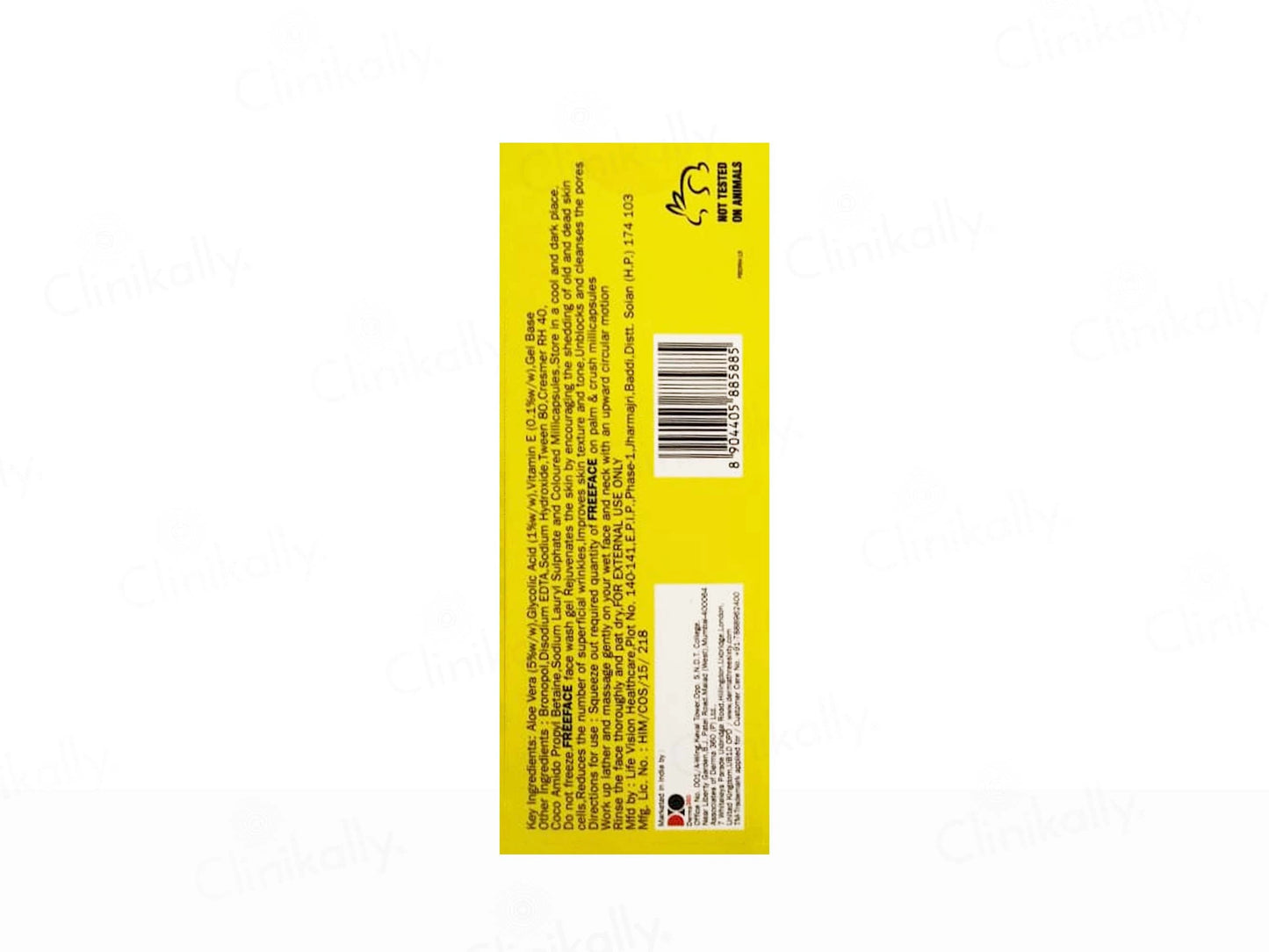 Freeface Reviving and  Refreshing Face Wash