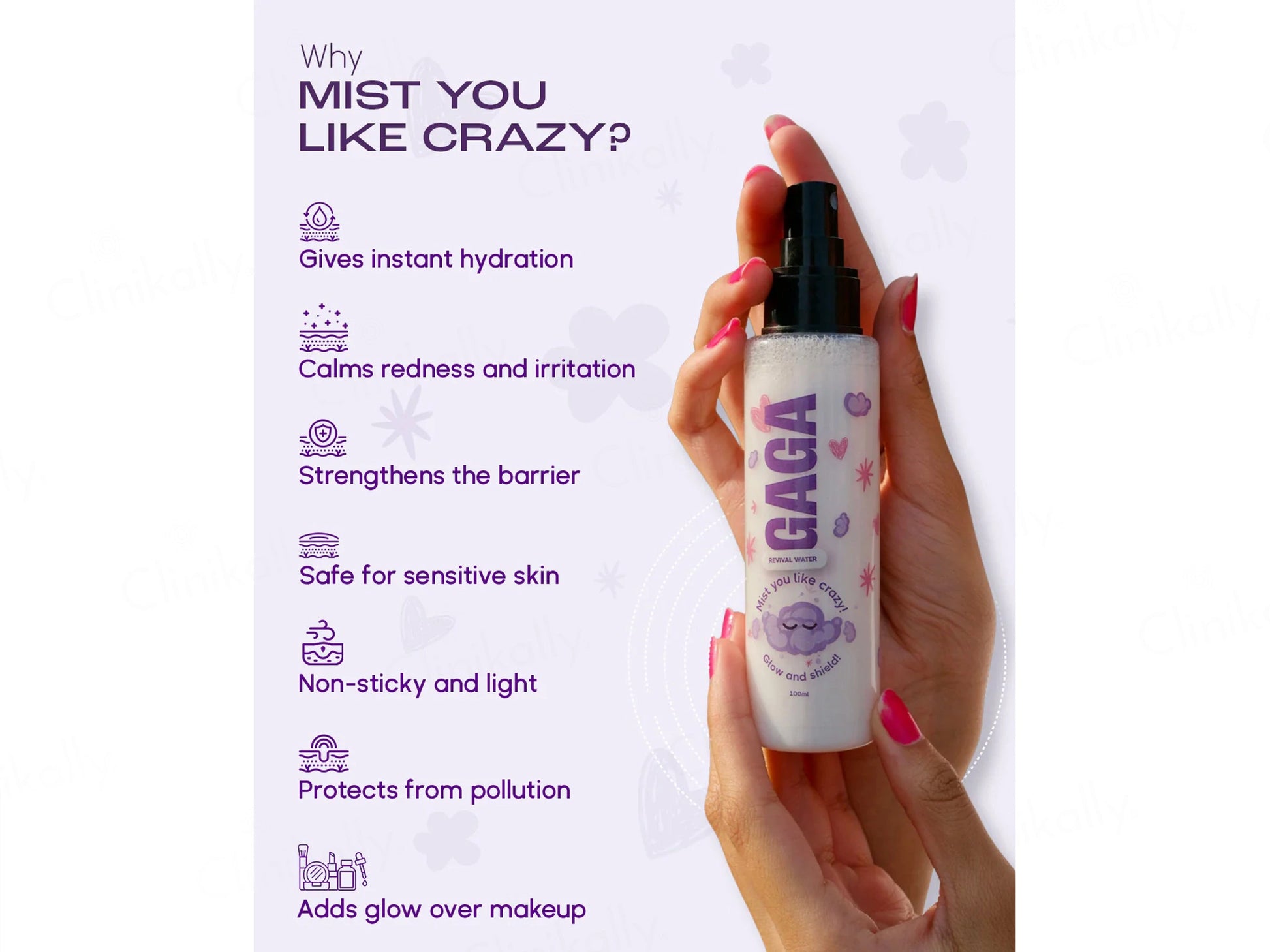 GAGA Mist You Like Crazy Glow and Shield Revival Water Toner