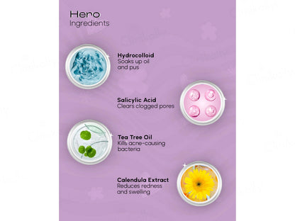 GAGA Touch Me Not Hydrocolloid Pimple Patches