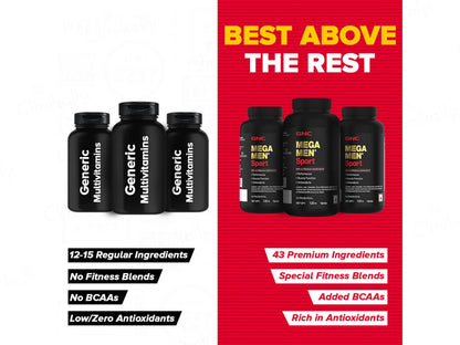 GNC Mega Men Sport Nutraceutical Tablet