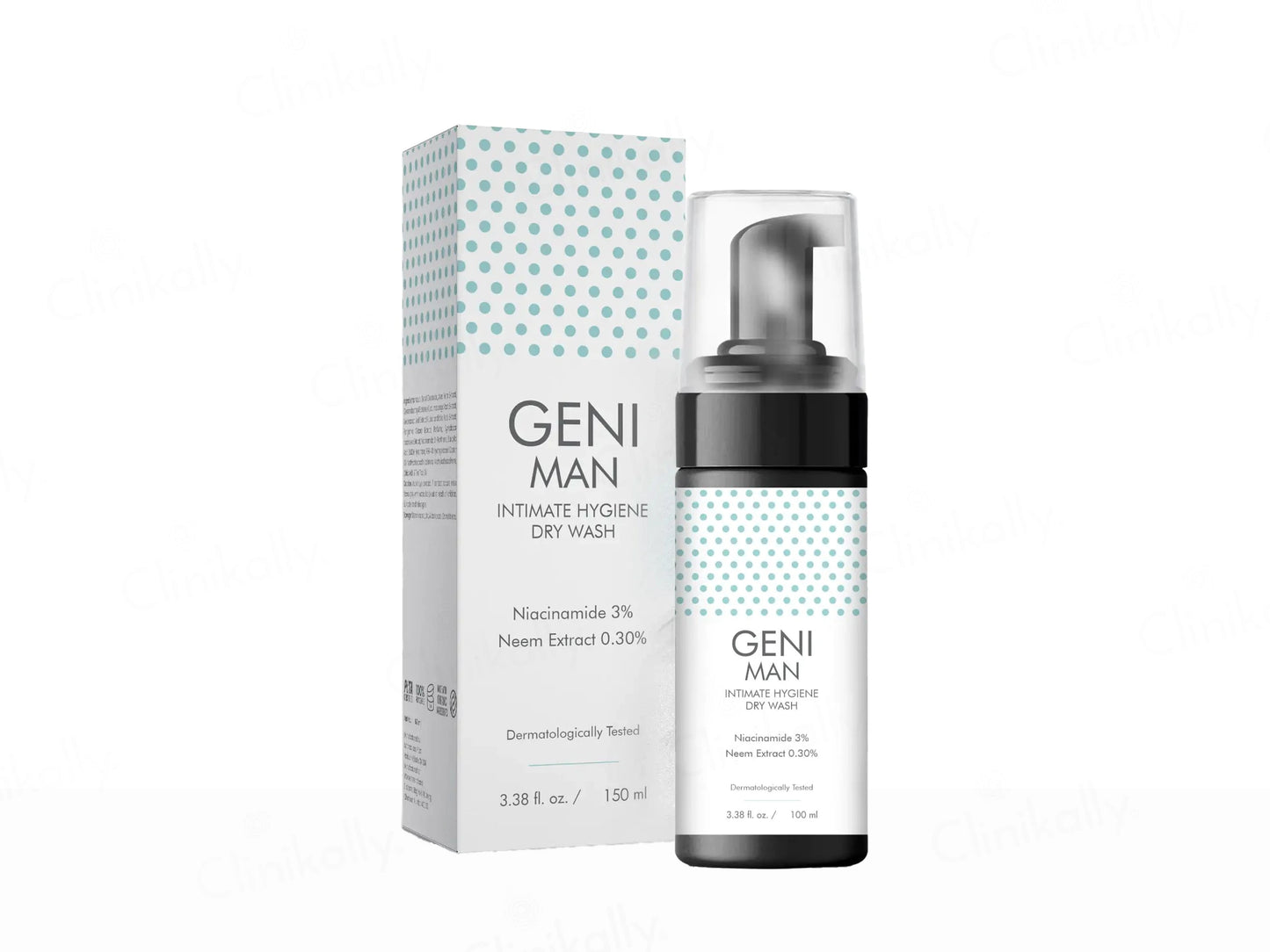 Geni Man Intimate Hygiene Dry Wash
