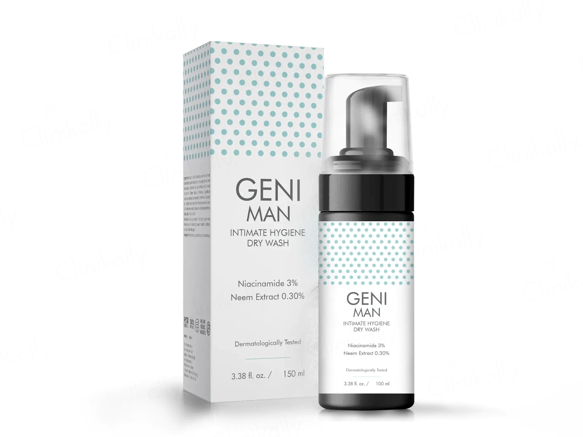Geni Man Intimate Hygiene Dry Wash