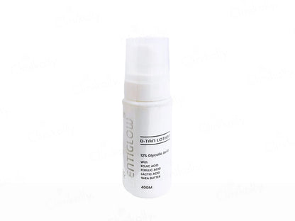 Gentiglow 12 Percent Glycolic Acid D-Tan Lotion