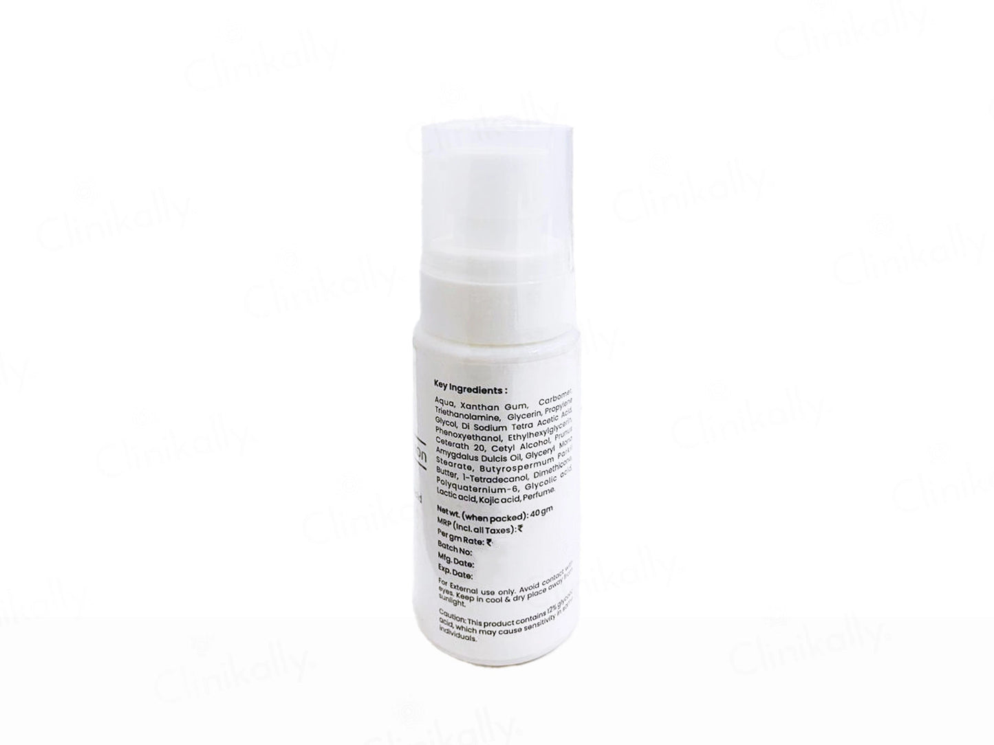 Gentiglow 12 Percent Glycolic Acid D-Tan Lotion