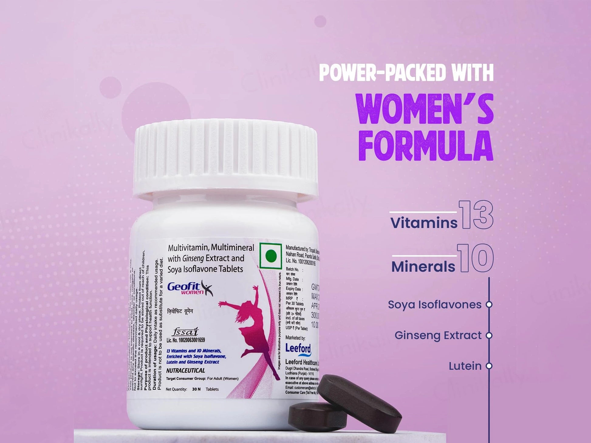 Geofit Women Nutraceutical Tablet