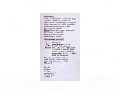 Glosem Vitamin C 15 Percent Serum